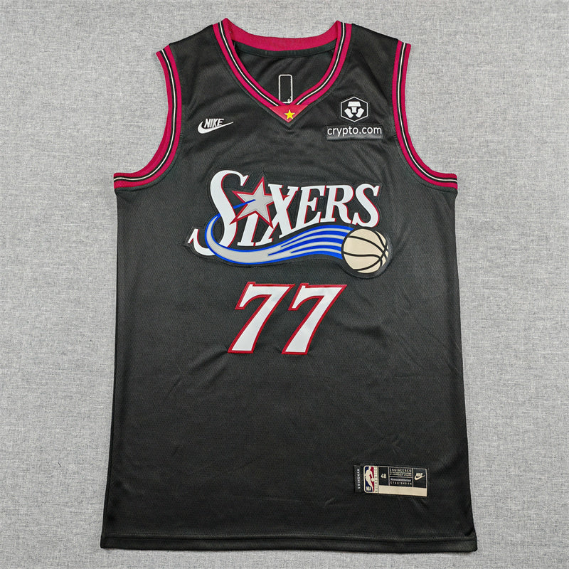 Philadelphia 76ers V.J. Edgecombe swingman basketball jerseys new version