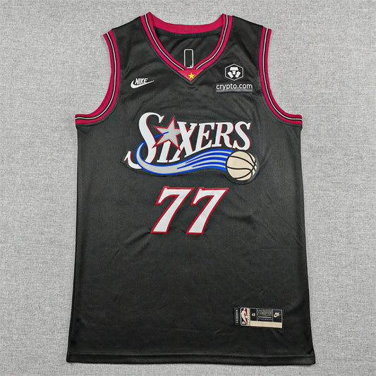 Philadelphia 76ers V.J. Edgecombe swingman basketball jerseys new version