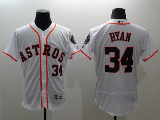 Men/Women/Youth Houston Astros Nolan Ryan #34 baseball Jerseys