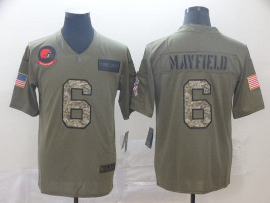 Adult Cleveland Browns Baker Mayfield NO.6 Football Jerseys
