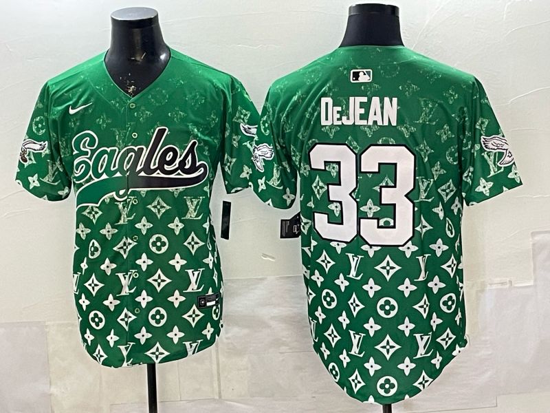 Philadelphia Eagles Cooper DeJean No.33 Football Jerseys