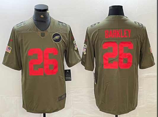 Adult Philadelphia Eagles Saquon Barkley NO.26 Football Jerseys