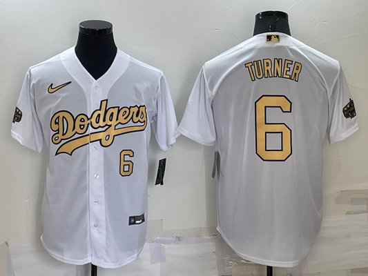 Men/Women/Youth Los Angeles Dodgers Trea Turner #6 baseball Jerseys