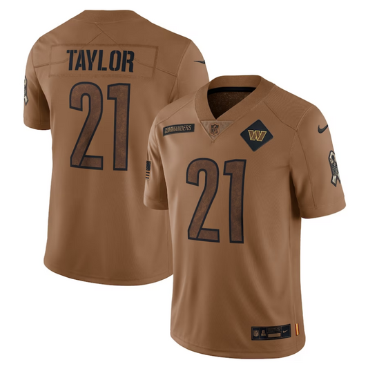 men/women/kids #21 Washington Commanders Sean Taylor 2023 Salute To Service Jersey