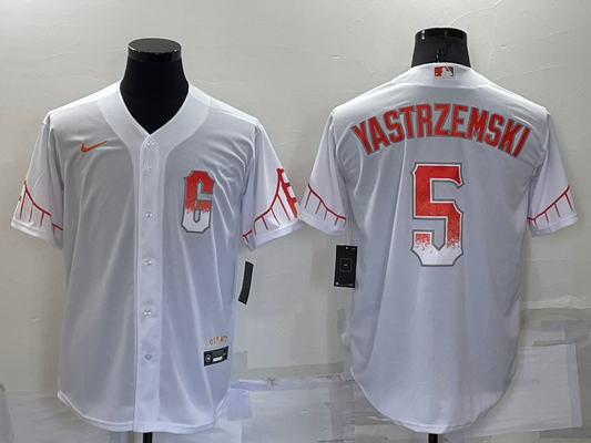 Men/Women/Youth San Francisco Giants Mike Yastrzemski NO.5 baseball Jerseys
