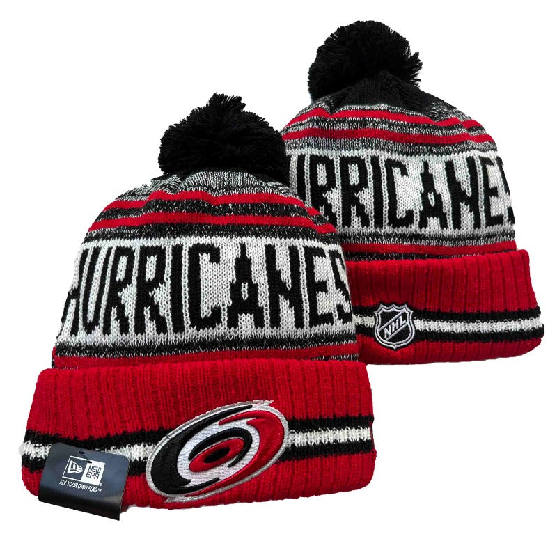 Carolina Hurricanes NHL knitted hats
