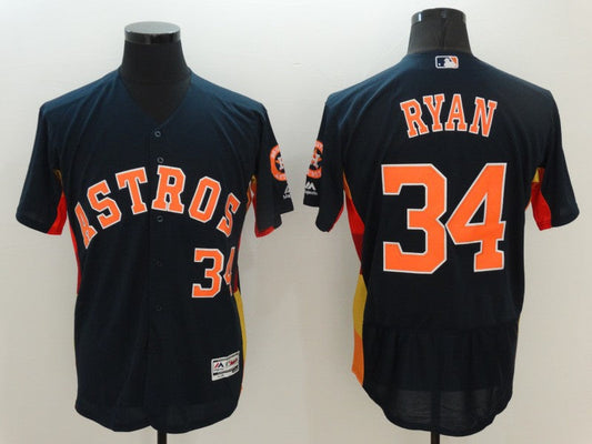 Men/Women/Youth Houston Astros Nolan Ryan #34 baseball Jerseys