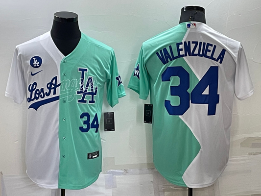 Men/Women/Youth Los Angeles Dodgers Fernando Valenzuela #34 baseball Jerseys