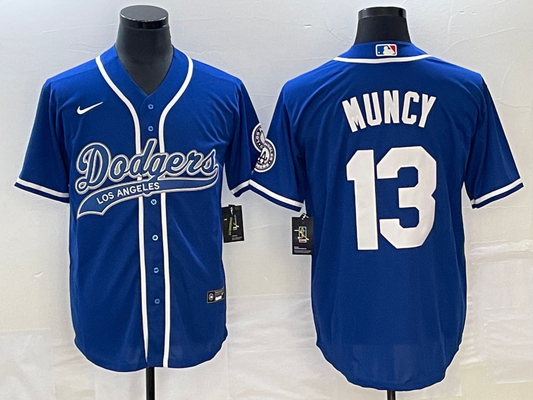 Men/Women/Youth Los Angeles Dodgers Max Muncy #13 baseball Jerseys