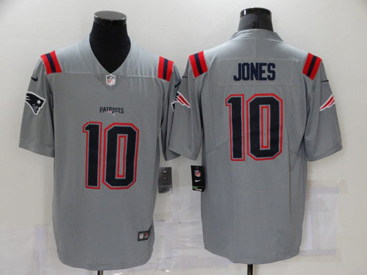 Adult New England Patriots Mac Jones NO.10 Football Jerseys