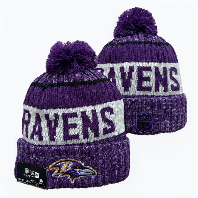 Baltimore Ravens NFL knitted hats