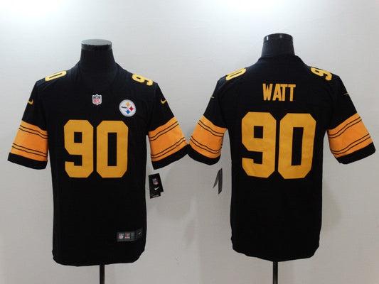 Adult Pittsburgh Steelers T. J. Watt NO.90 Football Jerseys