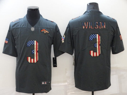 Adult Denver Broncos Russell Wilson NO.3 Football Jerseys