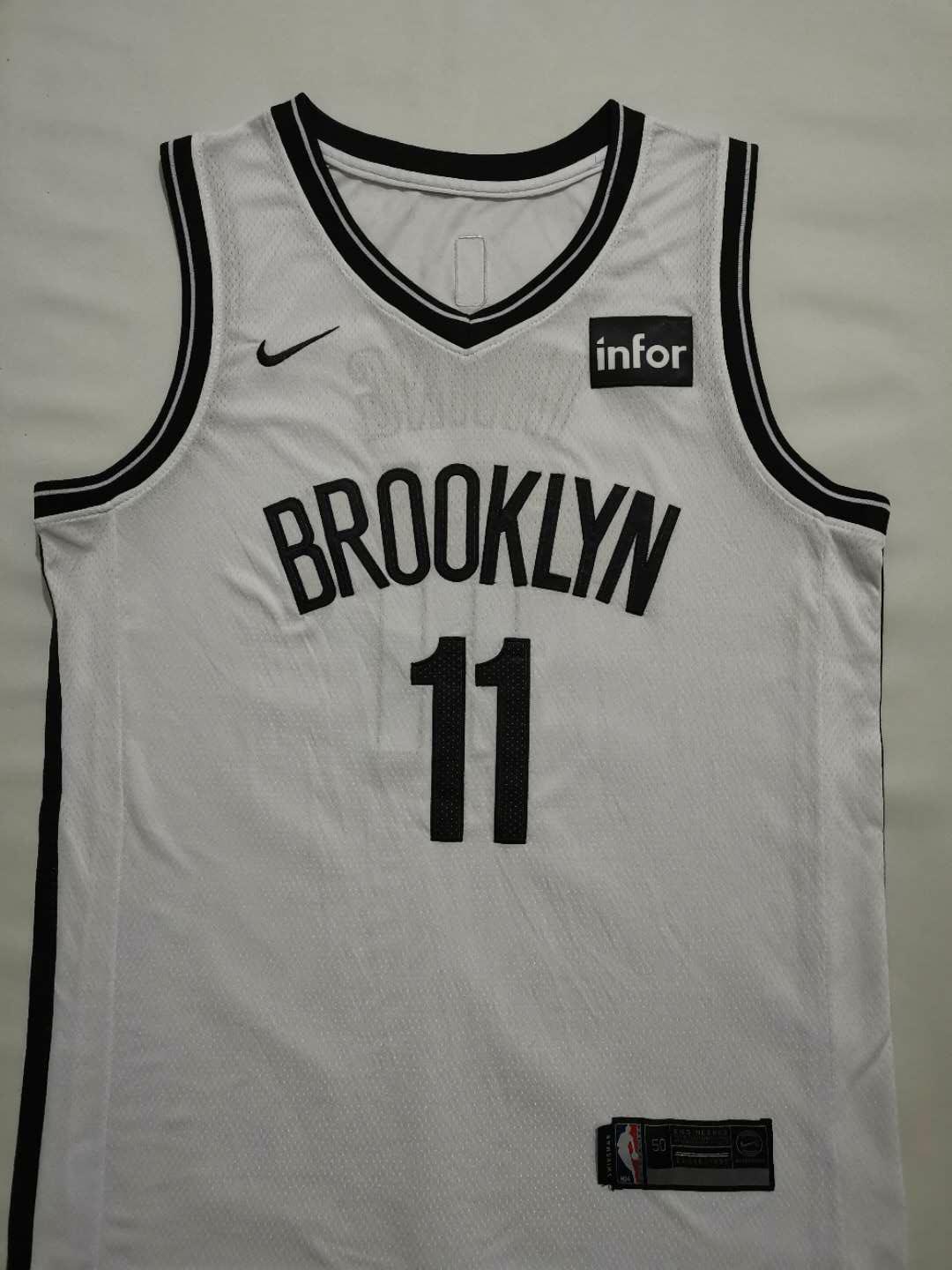 Men's Brooklyn Nets Kyrie Irving #11 Jersey white S-2XL