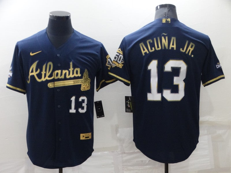 Men/Women/Youth Atlanta Braves Ronald Acuña Jr. #13 baseball Jerseys