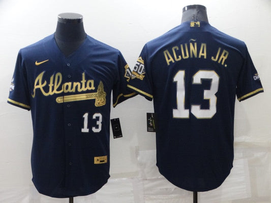 Men/Women/Youth Atlanta Braves Ronald Acuña Jr. #13 baseball Jerseys