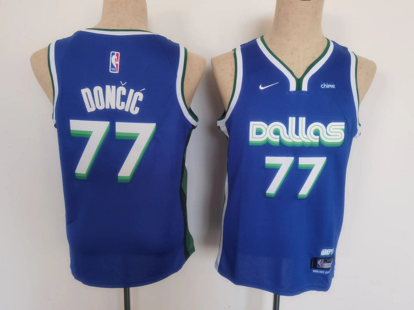 Kids Dallas Mavericks Don?i? NO.77 Basketball Jersey