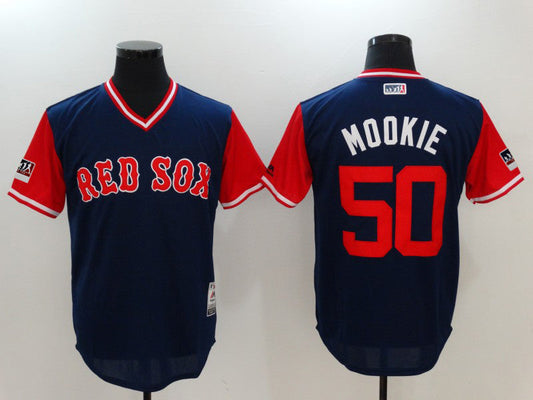 Men/Women/Youth Boston Red Sox Mookie Betts #50 baseball Jerseys