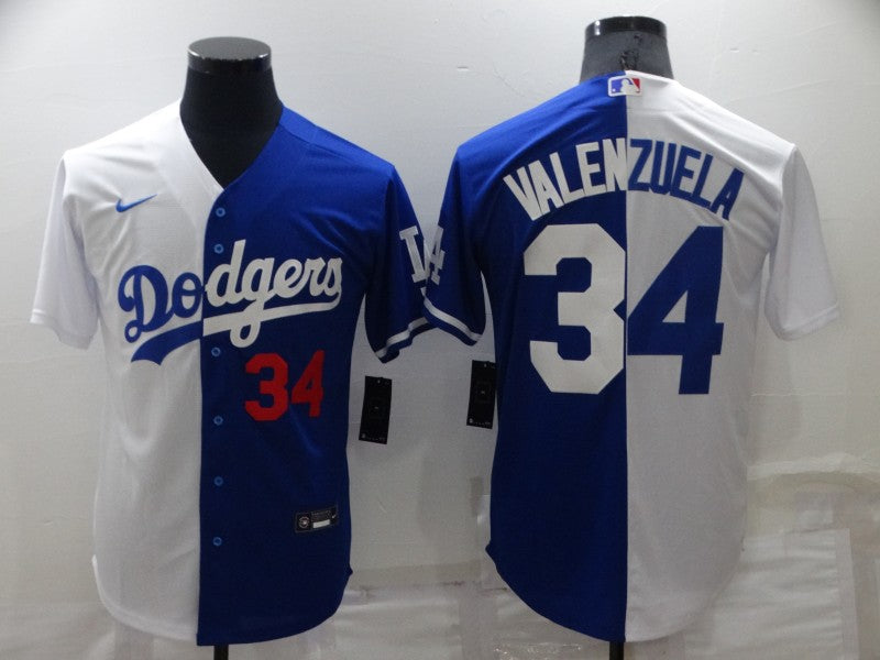 Men/Women/Youth Los Angeles Dodgers Fernando Valenzuela #34 baseball Jerseys