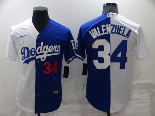 Men/Women/Youth Los Angeles Dodgers Fernando Valenzuela #34 baseball Jerseys