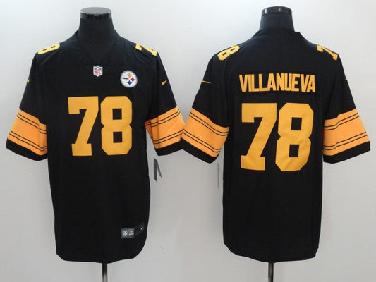 Adult Pittsburgh Steelers Alejandro Villanueva NO.78 Football Jerseys