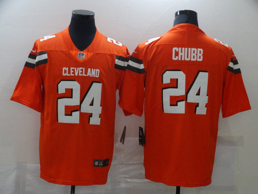 Adult Cleveland Browns Nick Chubb NO.24 Football Jerseys