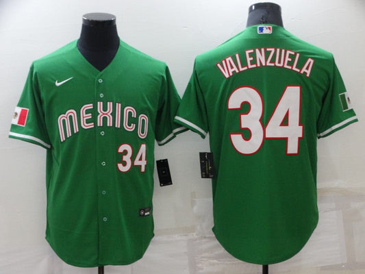 Men/Women/Youth Los Angeles Dodgers Fernando Valenzuela #34 baseball Jerseys