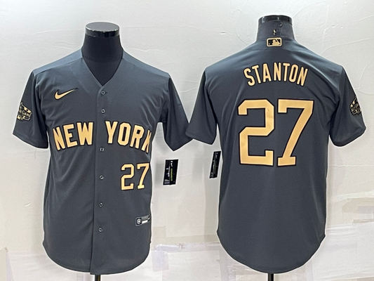 Men/Women/Youth New York Yankees Giancarlo Stanton NO.27 baseball Jerseys