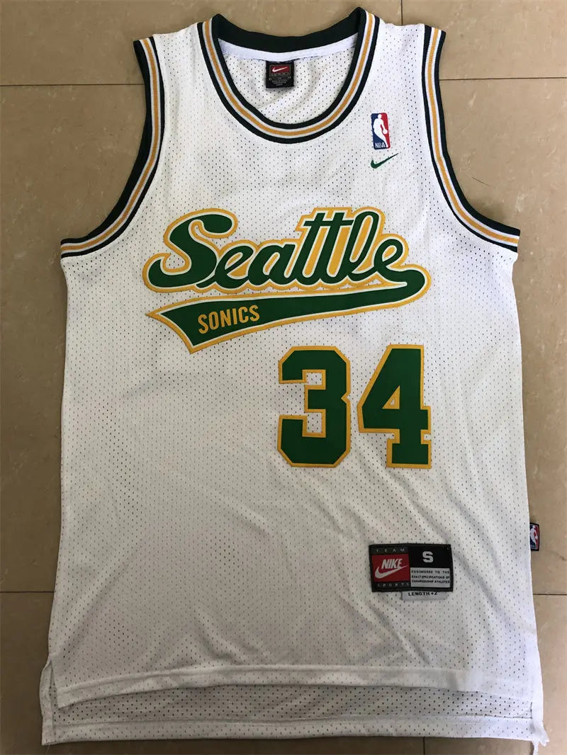 Oklahoma City Thunder SuperSonics Ray Allen NO.34 Basketball Jersey