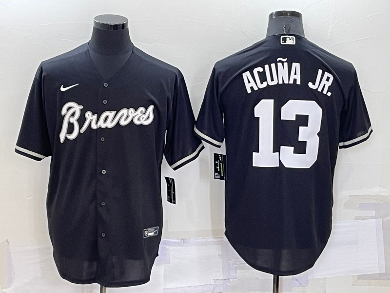 Men/Women/Youth Atlanta Braves Ronald Acuña Jr. #13 baseball Jerseys
