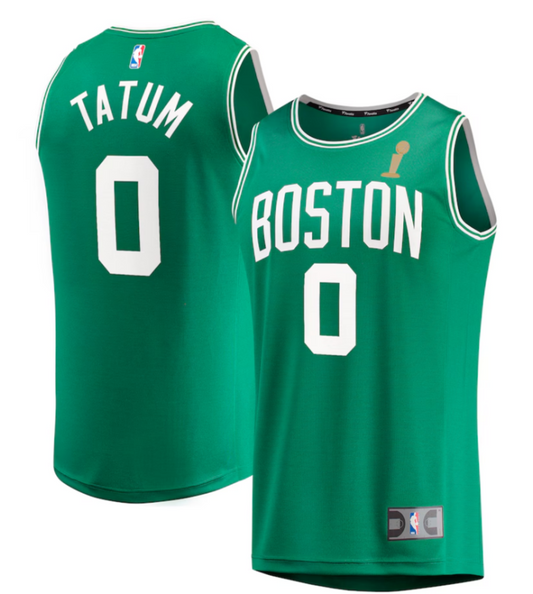 Men's Boston Celtics Jayson Tatum 2024 NBA Finals Champions jersey