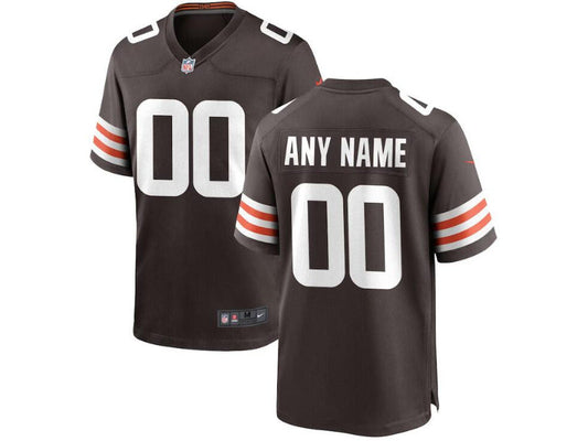 Adult Cleveland Browns number and name custom Football Jerseys