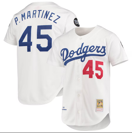 Men/Women/Youth Los Angeles Dodgers Pedro Martinez #45 baseball Jerseys