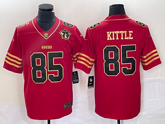 New arrival Adult San Francisco 49ers George Kittle NO.85 Football Jerseys