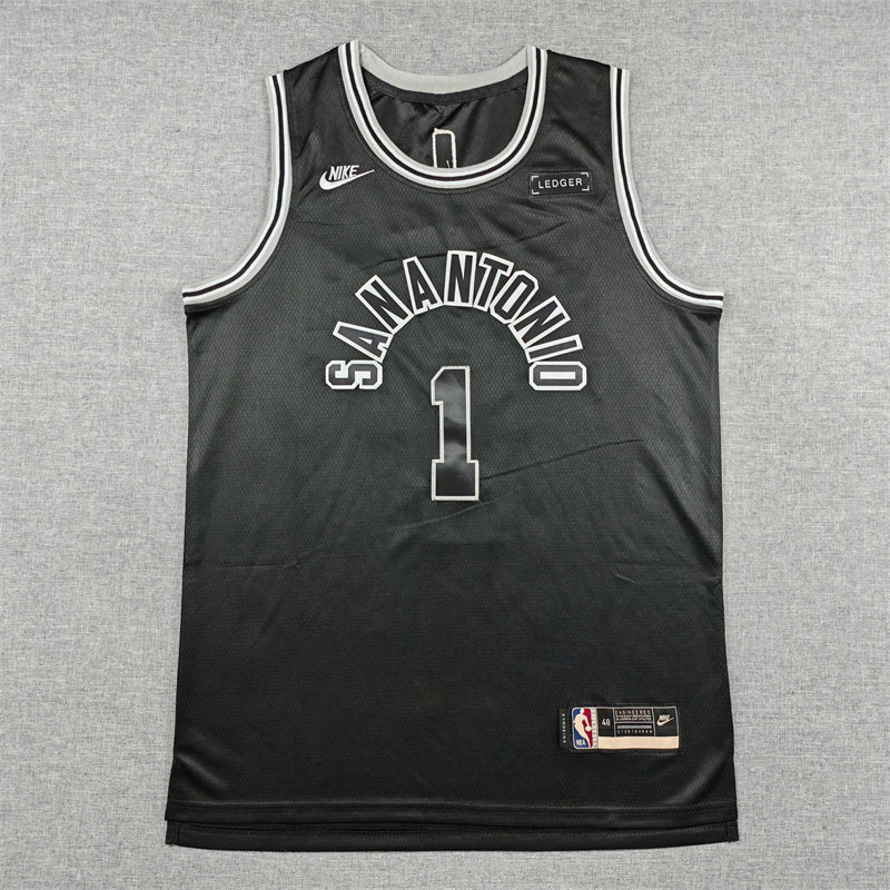 San Antonio Spurs Victor Wembanyama swingman basketball jerseys S-2XL