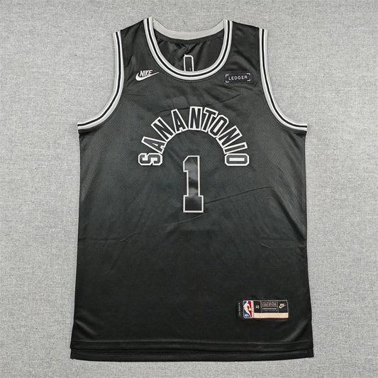 San Antonio Spurs Victor Wembanyama swingman basketball jerseys S-2XL