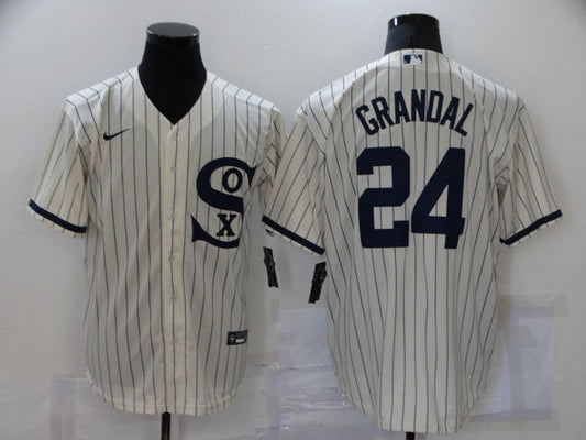 Men/Women/Youth Chicago White Sox Yasmani Grandal #24 baseball Jerseys