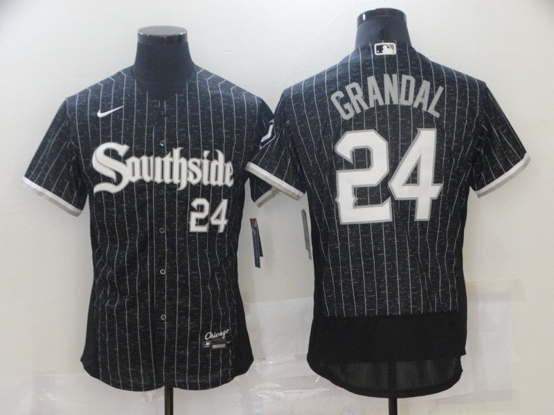 Men/Women/Youth Chicago White Sox Yasmani Grandal #24 baseball Jerseys