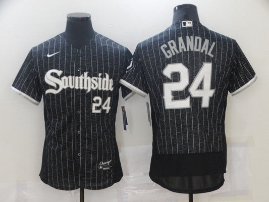 Men/Women/Youth Chicago White Sox Yasmani Grandal #24 baseball Jerseys
