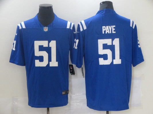 Adult Indianapolis Colts Kwity Paye NO.51 Football Jerseys