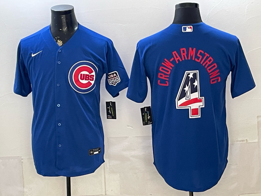 Men/Women/Youth Chicago Cubs Pete Crow-Armstrong #4 baseball Jerseys