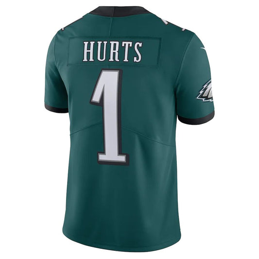 men/women/kids P.Eagles #1 Jalen Hurts Midnight Green Vapor Limited Jersey Stitched American Football Jerseys