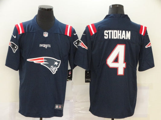 Adult New England Patriots Jarrett Stidham NO.4 Football Jerseys