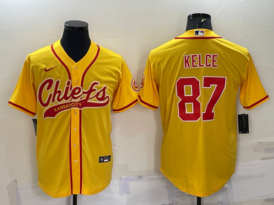 Adult Kansas City Chiefs Travis Kelce NO.87 Football Jersey