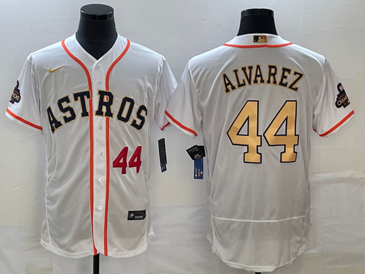 Men/Women/Youth Houston Astros Yordan Álvarez #44 baseball Jerseys