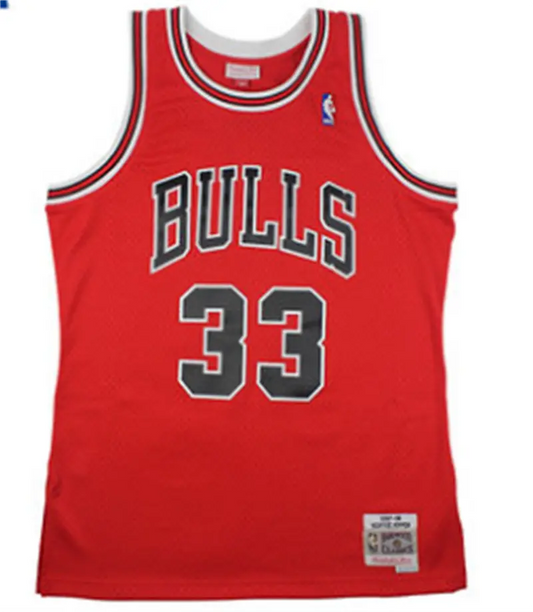 Chicago Bulls Scottie Pippen NO.33 Basketball Jersey