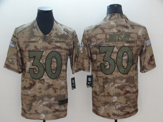 Adult Denver Broncos Phillip Lindsay NO.30 Football Jerseys