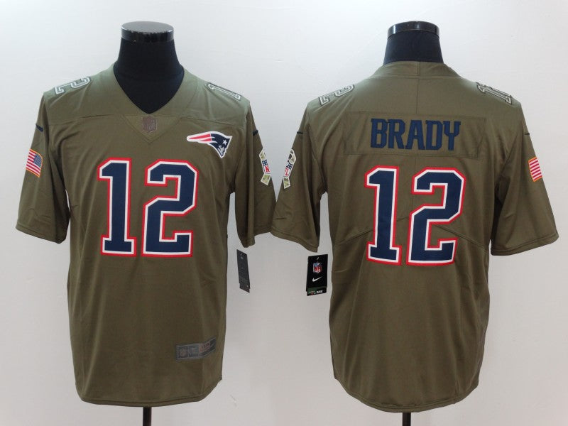 Adult New England Patriots Tom Brady NO.12 Football Jerseys