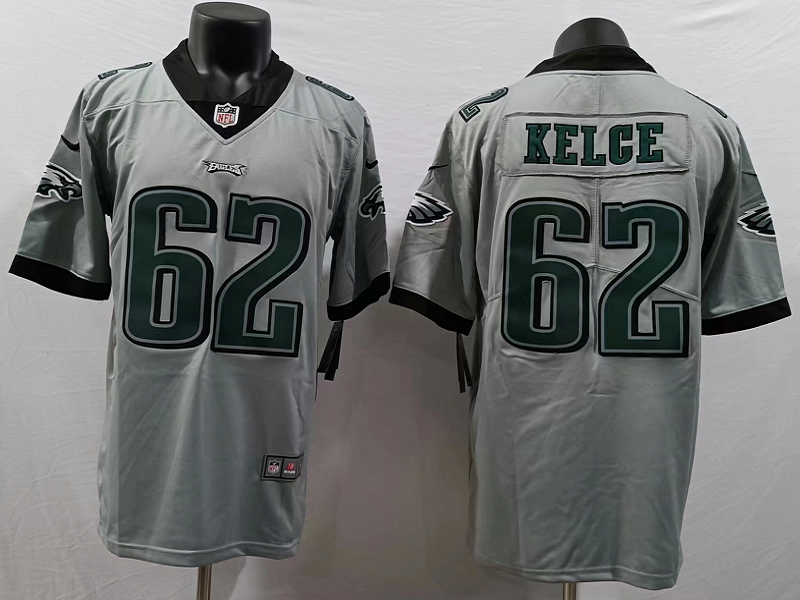 Adult Philadelphia Eagles Jason Kelce NO.62 Football Jerseys