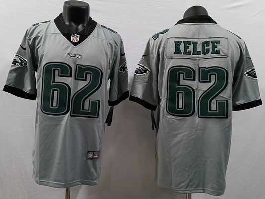 Adult Philadelphia Eagles Jason Kelce NO.62 Football Jerseys